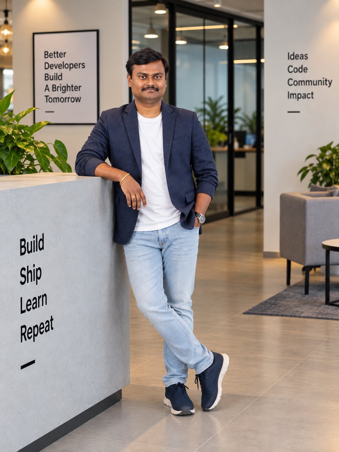 Hema Sai Charan Kothamasu, mobile engineering lead